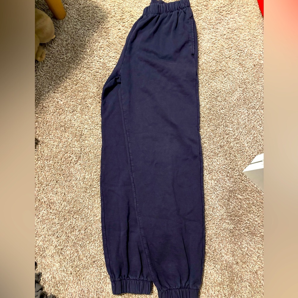 Navy blue brandy Melville sweats